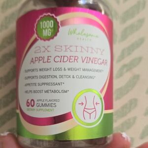 2X Skinny Apple Cider Vinegar Gummies - 60 Count